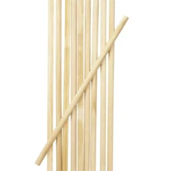 Halvstav av björk för DIY-projekt, 10-pack H: 2 cm L: 60 cm
