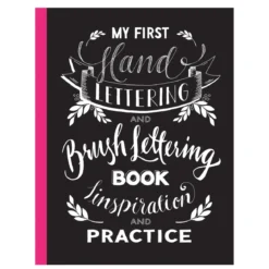 Hand & Brush Lettering övningsbok – lär dig rita & måla vackra bokstäver!