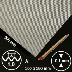 Hermoli ark Aluminium 1mm