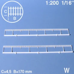 Hermoli Balustrad 1:200 2 st