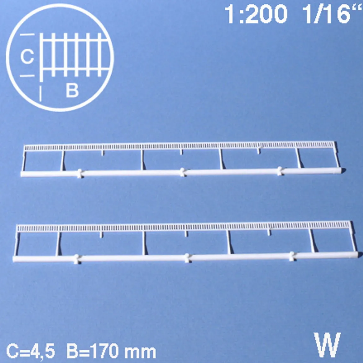 Hermoli Balustrad 1:100 2 st