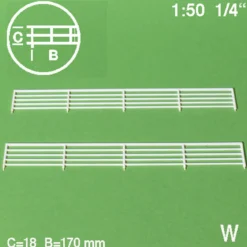 Hermoli Balustrad 1:50 2 st