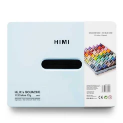 HIMI Gouache Twin Cup Kit Ice Blue – hela 112 jelly gouache-färger!