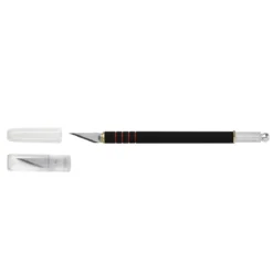 Hobbykniv svart 6 blad