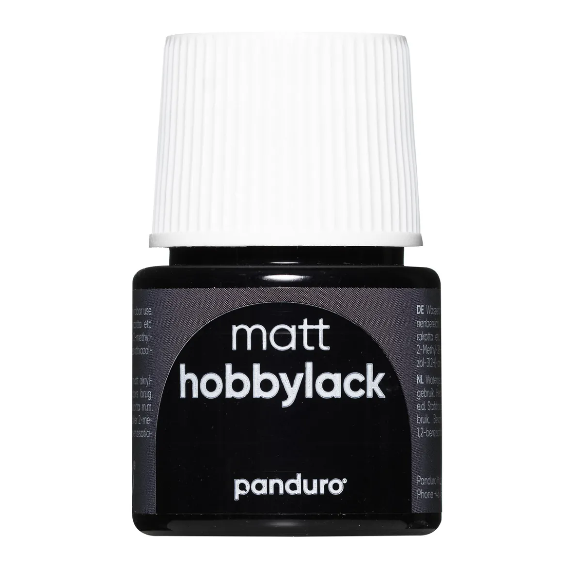 Hobbylack matt 45 ml black