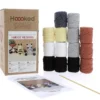 Hooked DIY-kit Forest friends, virka 3 söta skogskompisar