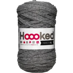 Hooked Ribbon XL garn 250g grå sten – RXL31 Stone grey