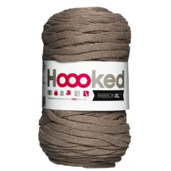 Hooked Ribbon XL garn 250g mocca – RXL48 Earth taupe