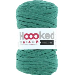 Hooked Ribbon XL garn 250g mörkgrön – RXL52 Lush green