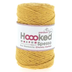 Hoooked Spesso Eco Barbante Chunky Cotton by Panduro Yarn – 500g rost, Brick S710