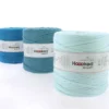 Hoooked Zpagetti Medium trikågarn 900 g turkos – Turqoise/Aqua shades ZP005-21, pris per styck