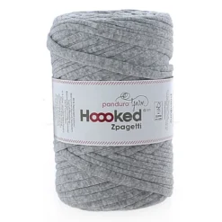 Hoooked Zpagetti Medium trikågarn 450g grå – Grey Shades ZP004-12, pris per styck