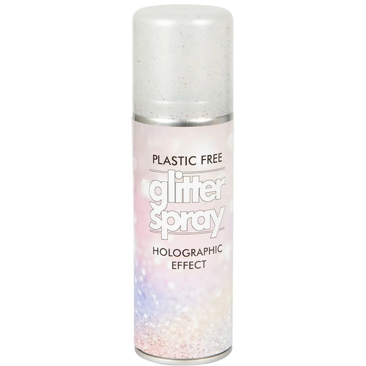 Hårspray glitter multifärg 100 ml, holografisk effekt, blinga håret till fest & maskerad!