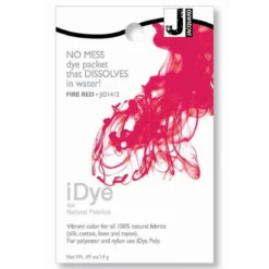 iDye Natural textilfärg Fire Red 412