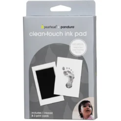 Ink pad stämpeldyna för baby fot- och handavtryck – helt utan kladd!