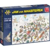 Jan van Haasteren pussel – It’s all going downhill! XL-version, 2000 bitar, 98×68 cm
