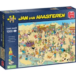 Jan van Haasteren pussel Sand Sculptures, 1000 bitar, 68×49 cm