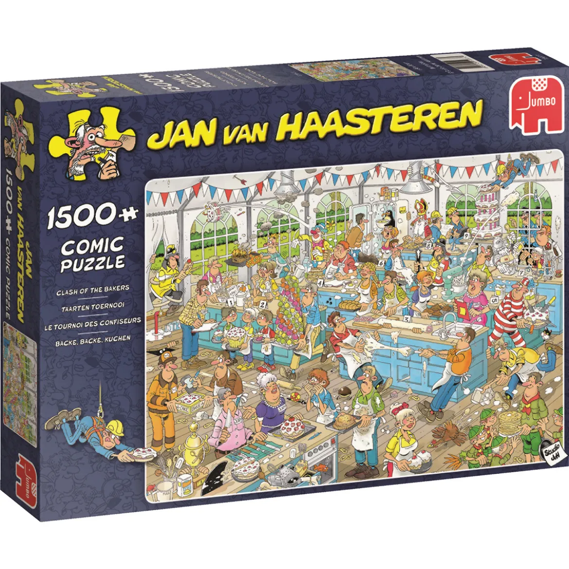 JvH pussel 1500 Clash Bakers