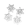 Kakstansar snöflingor 4-pack