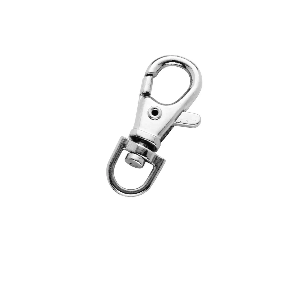 Karbinhakar av metall, L. 35 mm, 3 st.