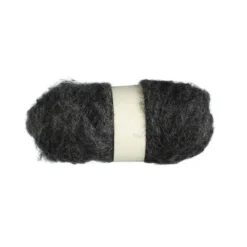 Kardad ull 50 g antracitmelerad