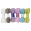 Kardad ull sats 6x2g pastell