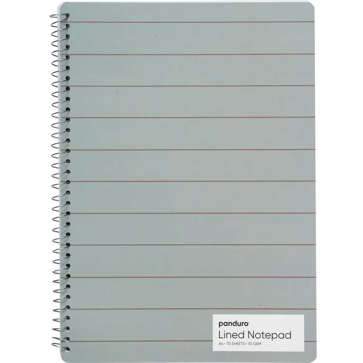 Kollegieblock linjerat A4 (210×297 mm), 70 ark, 70 g/m²
