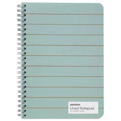 Kollegieblock linjerat A5 (148x210 mm), spiralbundet, 70 ark, 70 g/m²