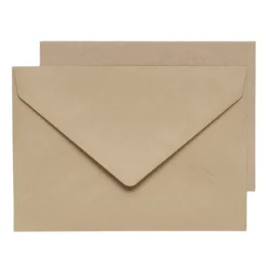 Kortkit Basic 10x14,3 cm naturfärgade