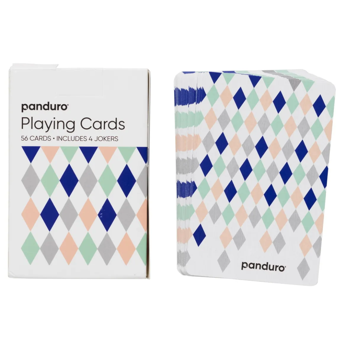 Kortlek Panduro, 2-pack kortlekar i klassiskt utförande med 52 kort + 4 jokrar