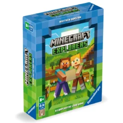 Kortsspel Minecraft Explorers – utforska världen och samla skatter!