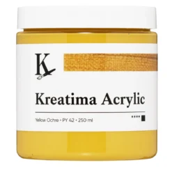 Kreatima Acrylic akrylfärg 250 ml – Burnt Umber PBr 7
