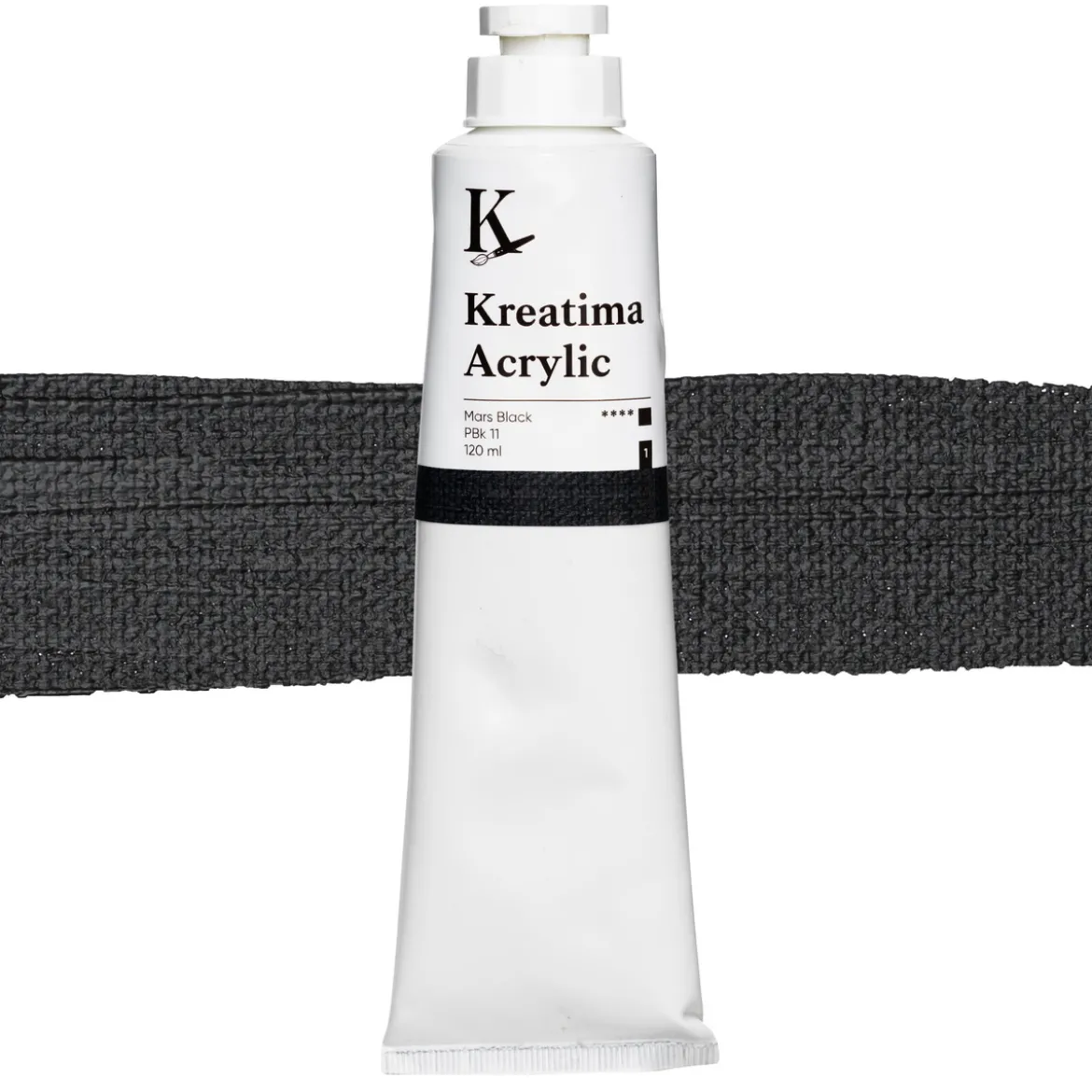 Kreatima Acrylic akrylfärg 120 ml – Mars Black PBk 11