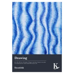 Kreatima Drawing ritblock A4 (210×297 mm), 30 ark, 170 g/m²
