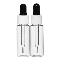 Kreatima flaska med pipett av glas, 2-pack. Flaskan rymmer 20 ml