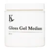 Kreatima Gloss Gel Medium, blankt gelbaserat medium för akrylfärg, 250 ml