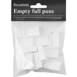 Kreatima helkoppar tomma 12 st. 3,2 ml, 19×30×10 mm