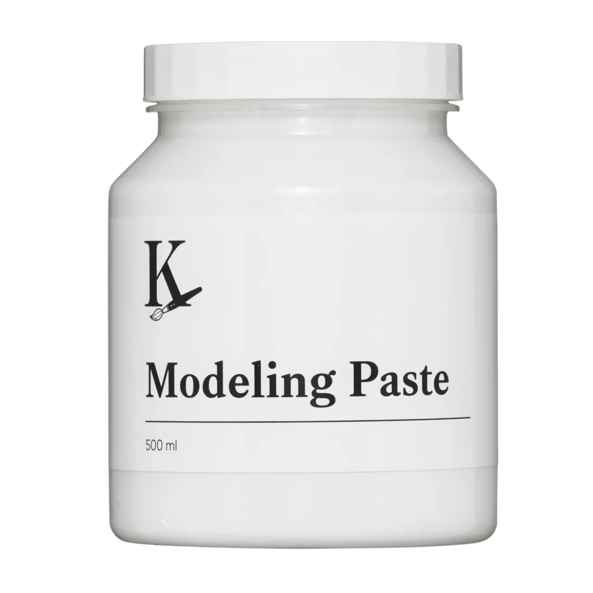Kreatima Modeling Paste, modelleringspasta för akrylfärg, 500 ml