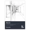 Kreatima Sketch skissblock A6 – 105×148 mm, 40 ark, 120g/m²