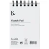 Kreatima Studio Sketch spiralbundet skissblock F0 (100x150 mm), 100 ark, 80 g/m²