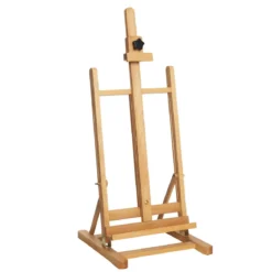 Kreatima Table Easle Pro, justerbart bordsstaffli av bokträ, 0–90°, 34×37