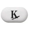 Kreatima vitt rundat suddgummi 63×37×17 mm, PVC-fritt