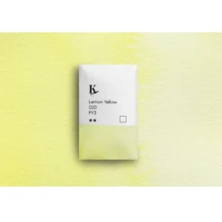 Kreatima Watercolour akvarellfärg 1/1 – Lemon Yellow 020 PY3