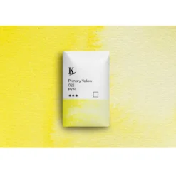 Kreatima Watercolour akvarellfärg 1/1 – Primary Yellow 022 PY74