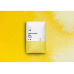 Kreatima Watercolour akvarellfärg 1/1 – Indian Yellow 024 PY83