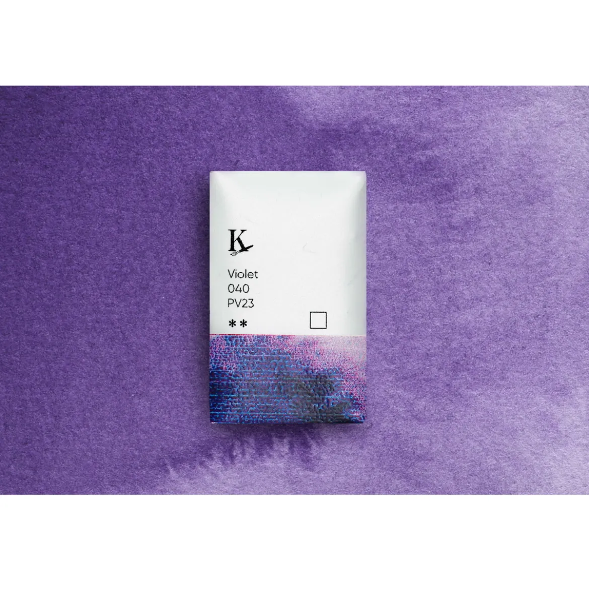 Kreatima Watercolour akvarellfärg 1/1 – Violet 040 PVV23