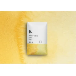 Kreatima Watercolour akvarellfärg 1/1 – Yellow Ochre 060 PY42