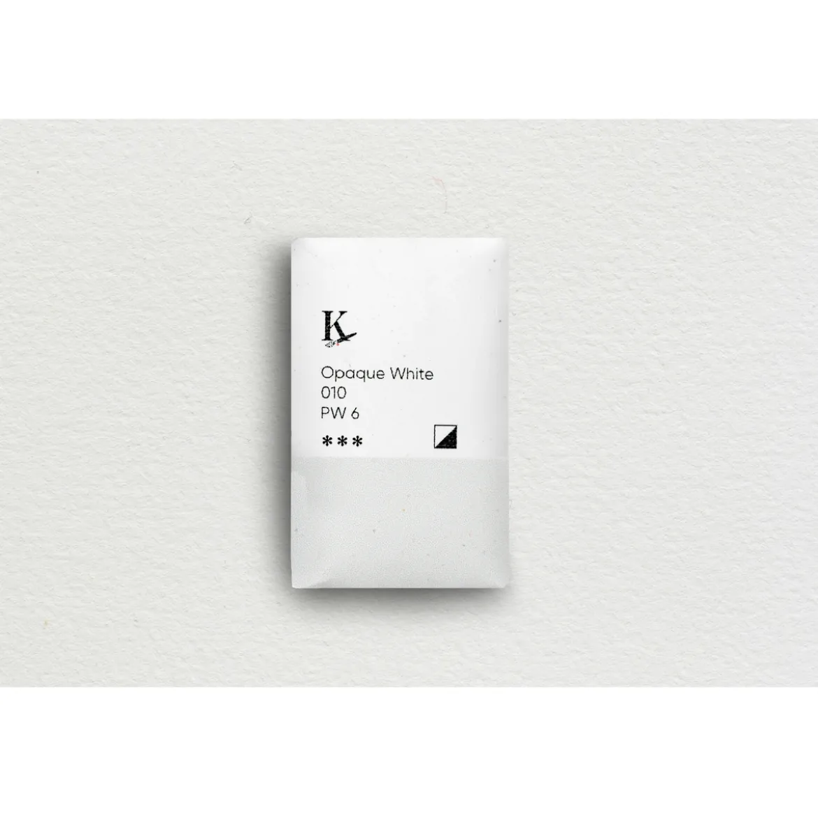 Kreatima Watercolour akvarellfärg 1/1 – Opaque White 010 PW 6