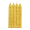 Lackstänger guld 4-pack, lackstång till sigillvax / sigillack. Längd 9 cm