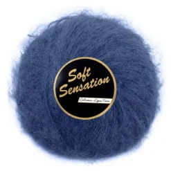 Lammy Garn Soft Sensation 25g blå 890